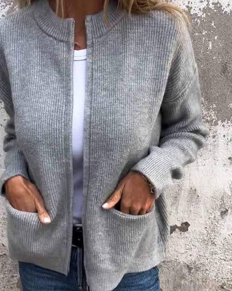 Arden Zip Sweater