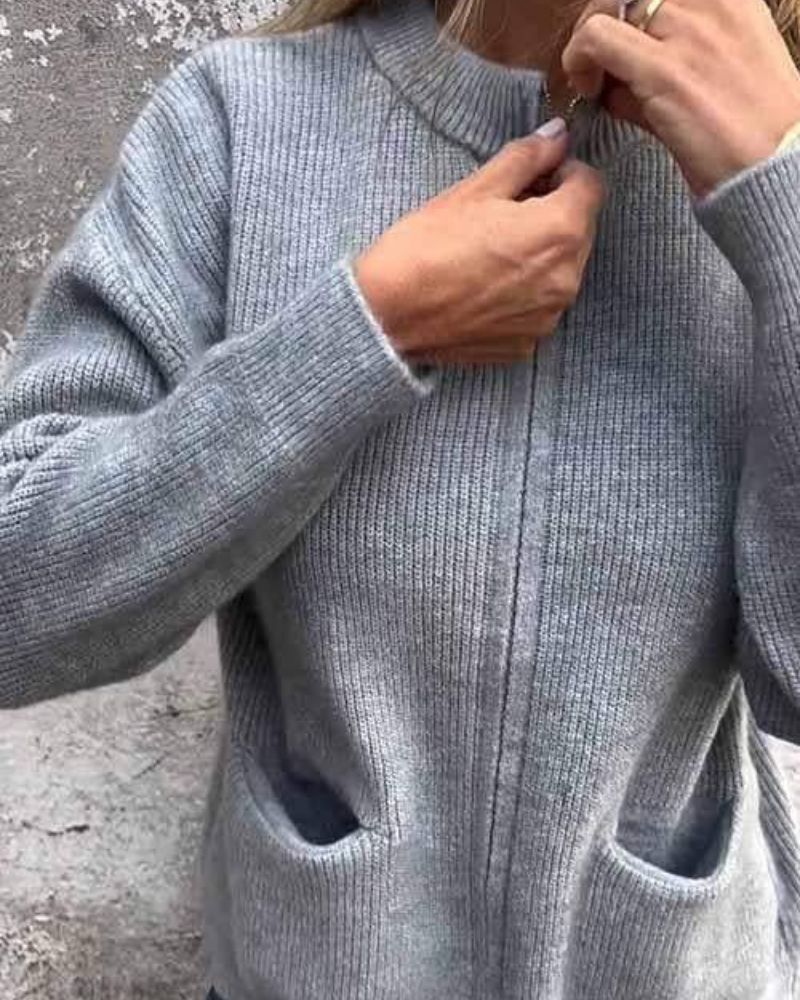Arden Zip Sweater