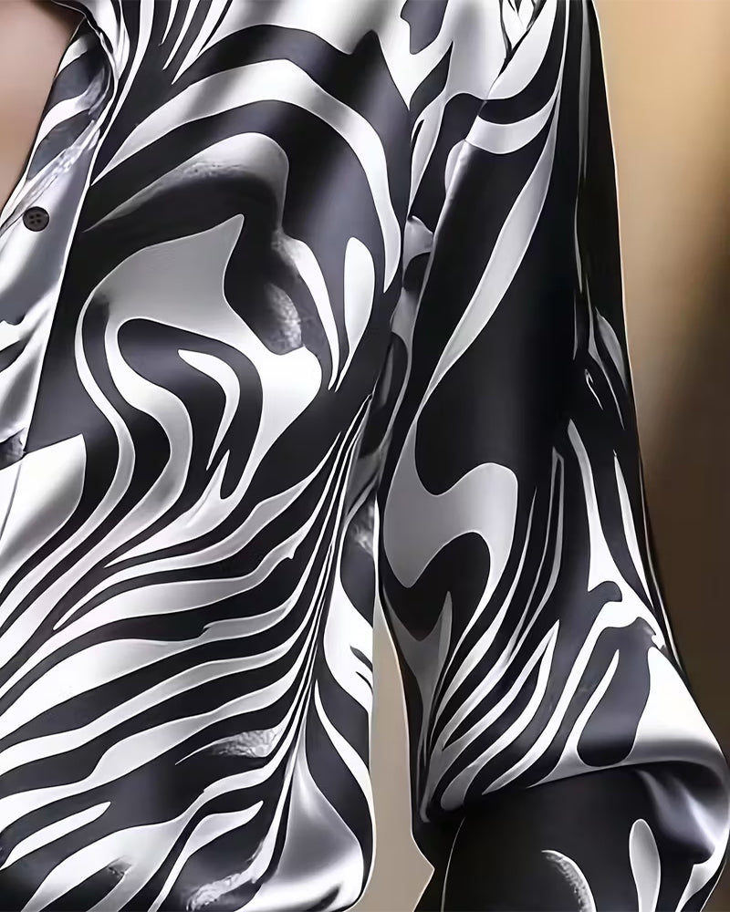 Zebra Elegant Shirt