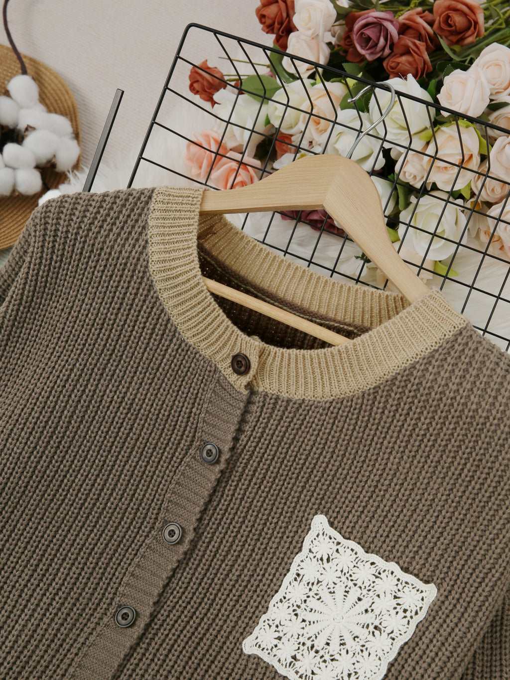 The Marcelline Knit Pocket Coat