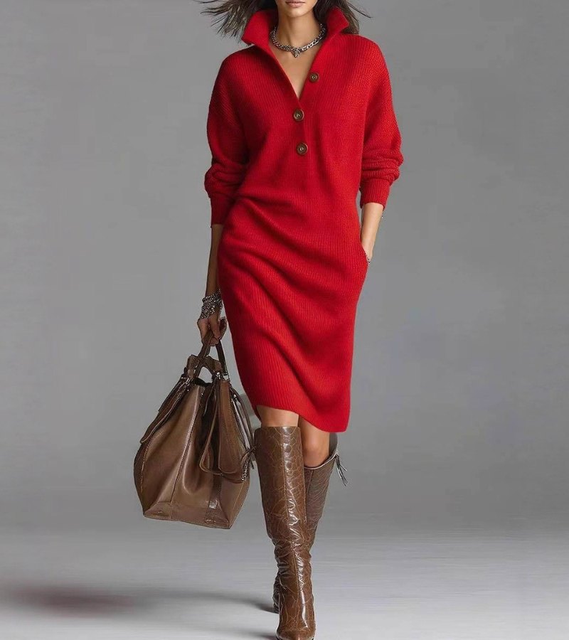 Scarlett Elegant Winter Dress