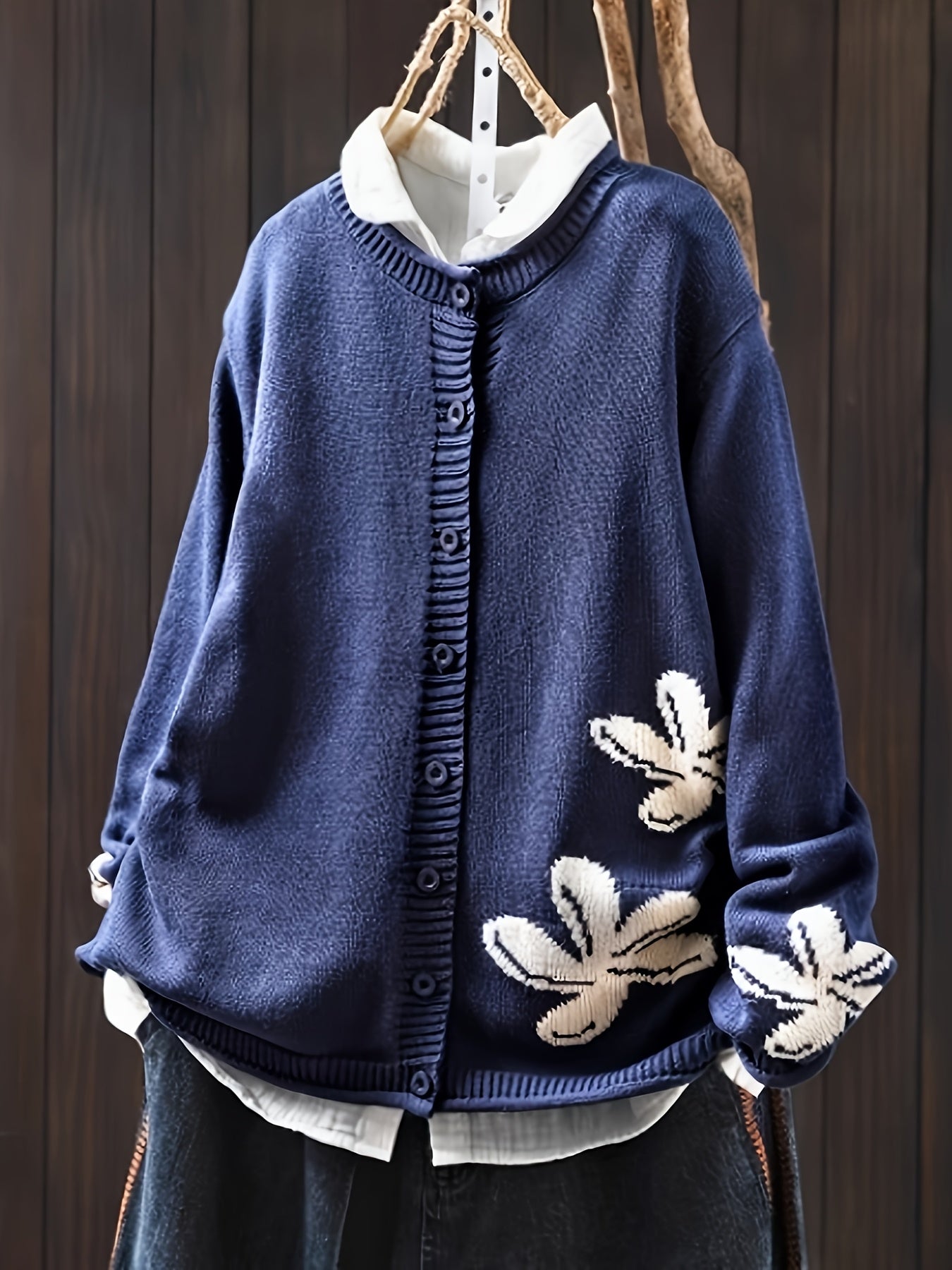 The Seraphine Floral Knit