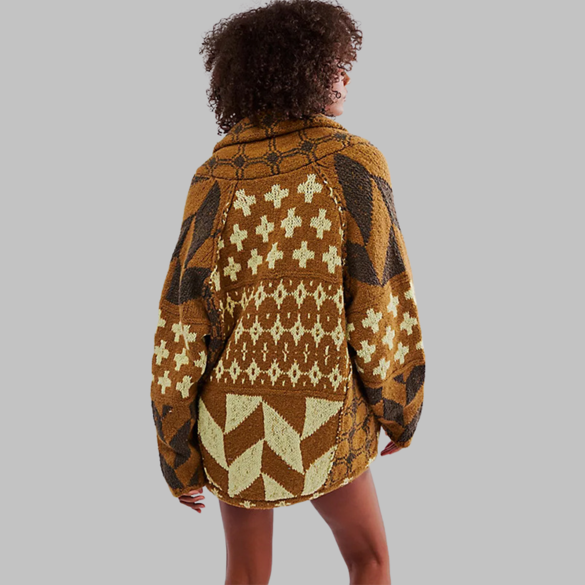 Portia™ Vintage Button Down Cardigan