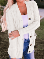 Elowen Button-Down Knit Cardigan
