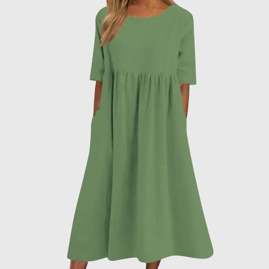 Maisley Elegant Short-Sleeved Dress