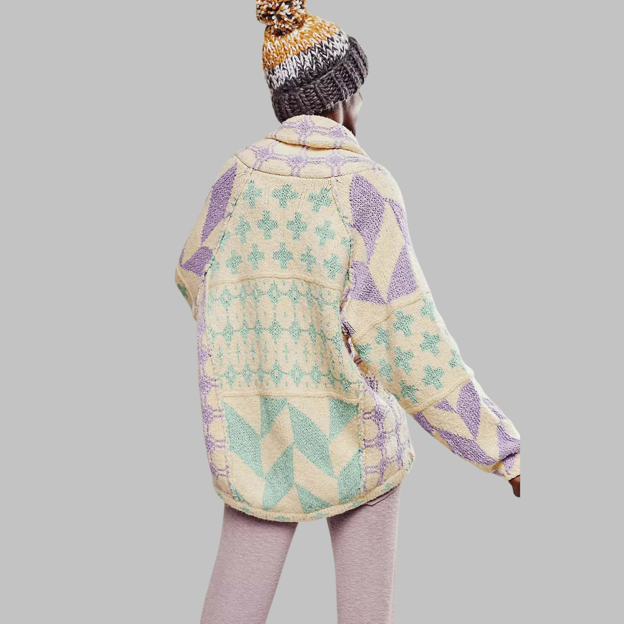 Portia™ Vintage Button Down Cardigan