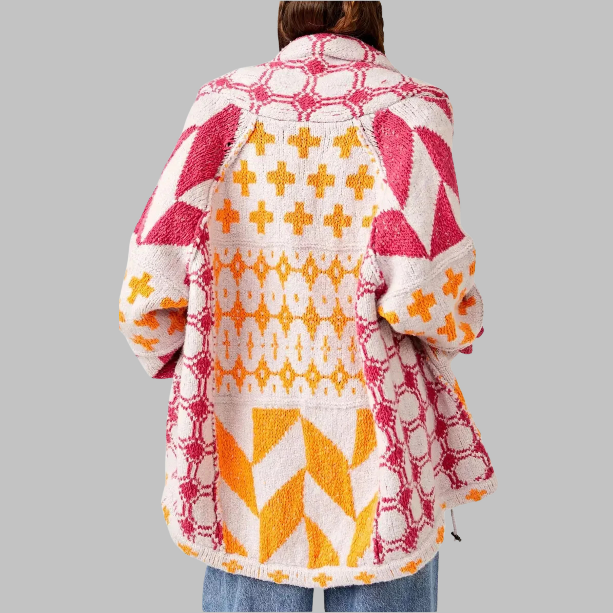 Portia™ Vintage Button Down Cardigan