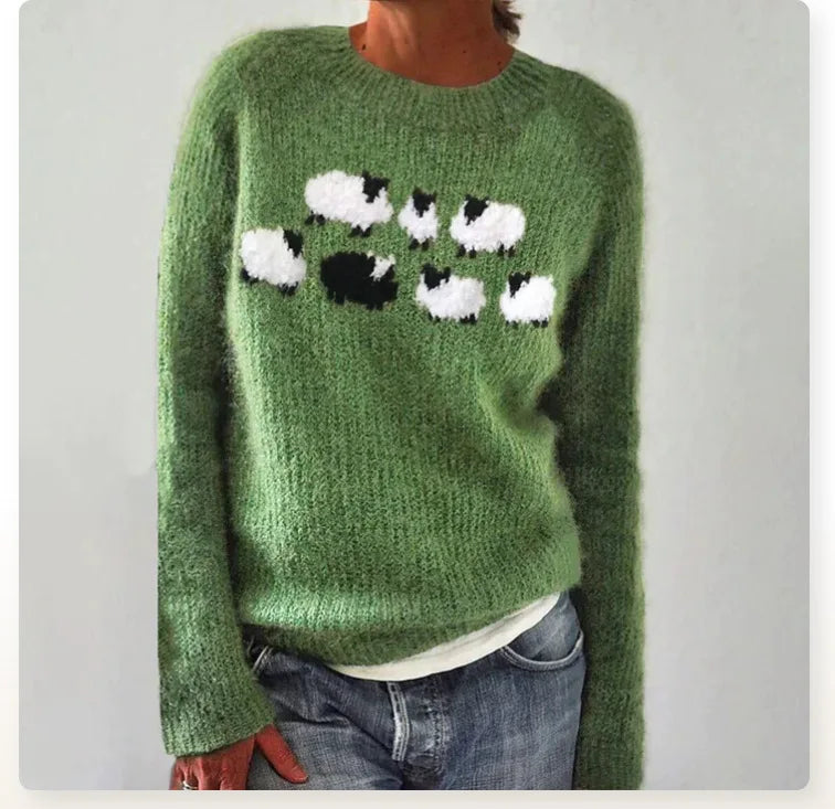 Emily™ Comfortable Retro Sweater