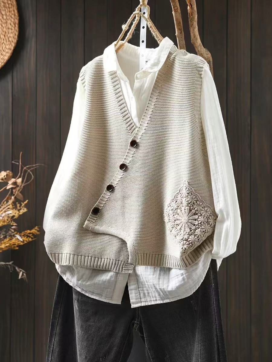 The Elowyn Knit Vest