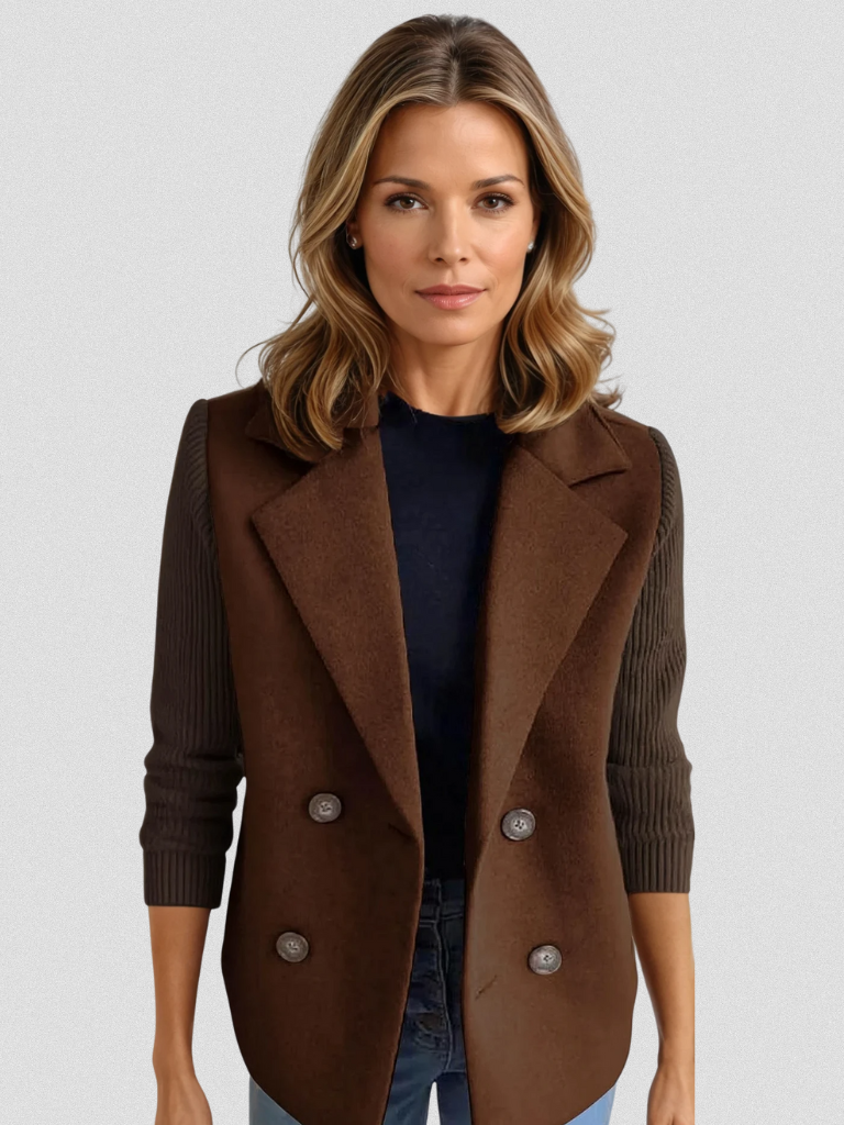 Eva Softblend Sweater Blazer