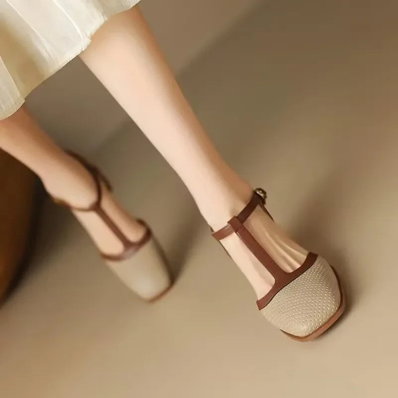 Camille Mid Heel Shoes
