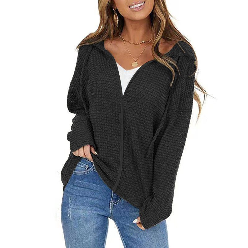 Elise Longfit Comfy Zip Hoodie