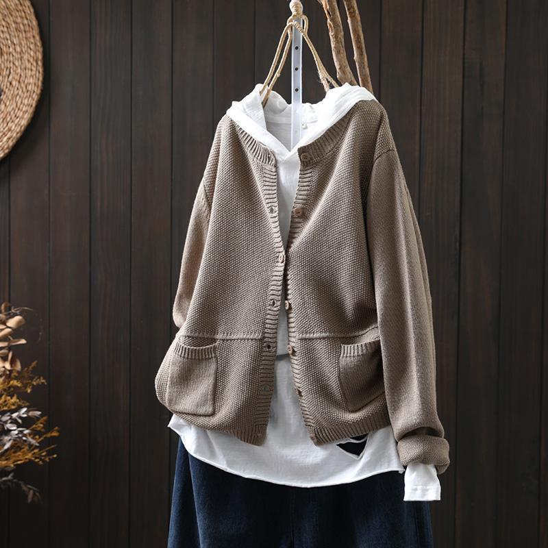 Evelyn Classic Knit Cardigan
