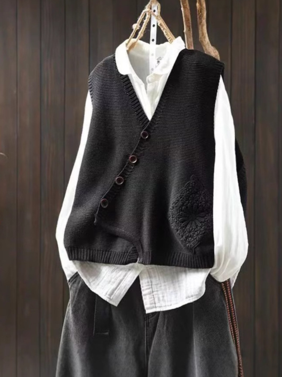 The Elowyn Knit Vest