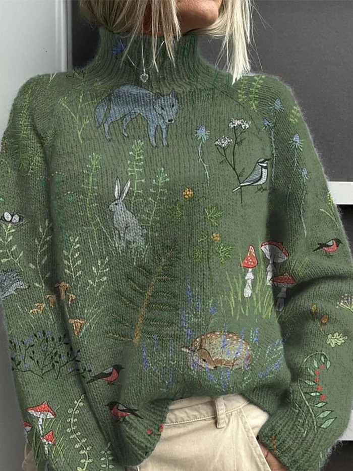 Amely Warm Turtleneck Sweater