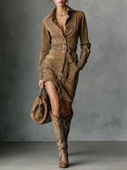Jéssara - Classic Button-Up Dress