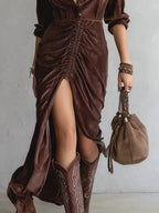 Thalisse - Elegant Midi Dress