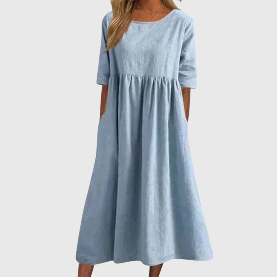 Maisley Elegant Short-Sleeved Dress