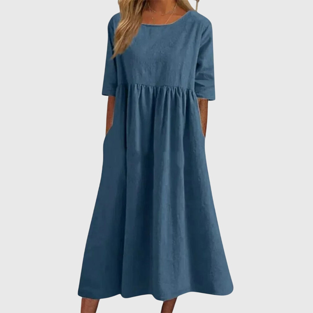 Maisley Elegant Short-Sleeved Dress