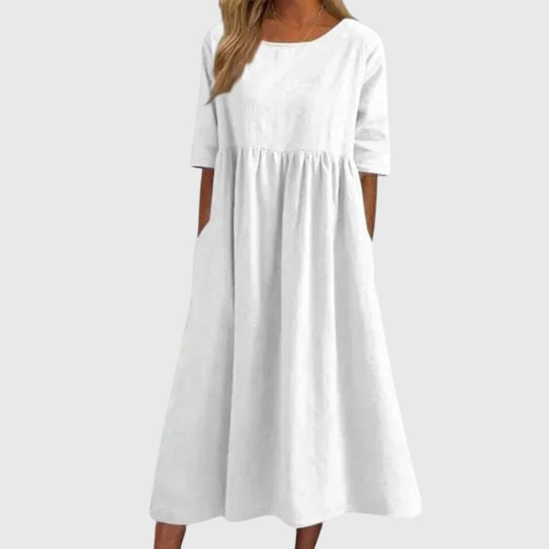 Maisley Elegant Short-Sleeved Dress
