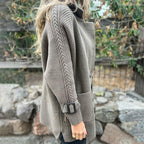 ISOLA™  Mid-Length Double-Breasted Coat
